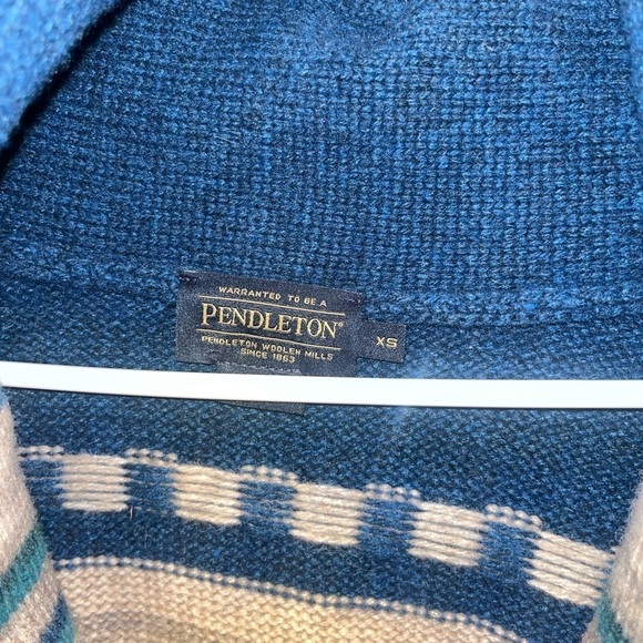 Pendleton Women's Lodge Stripe Cardigan Sweater - Picture 4 of 7